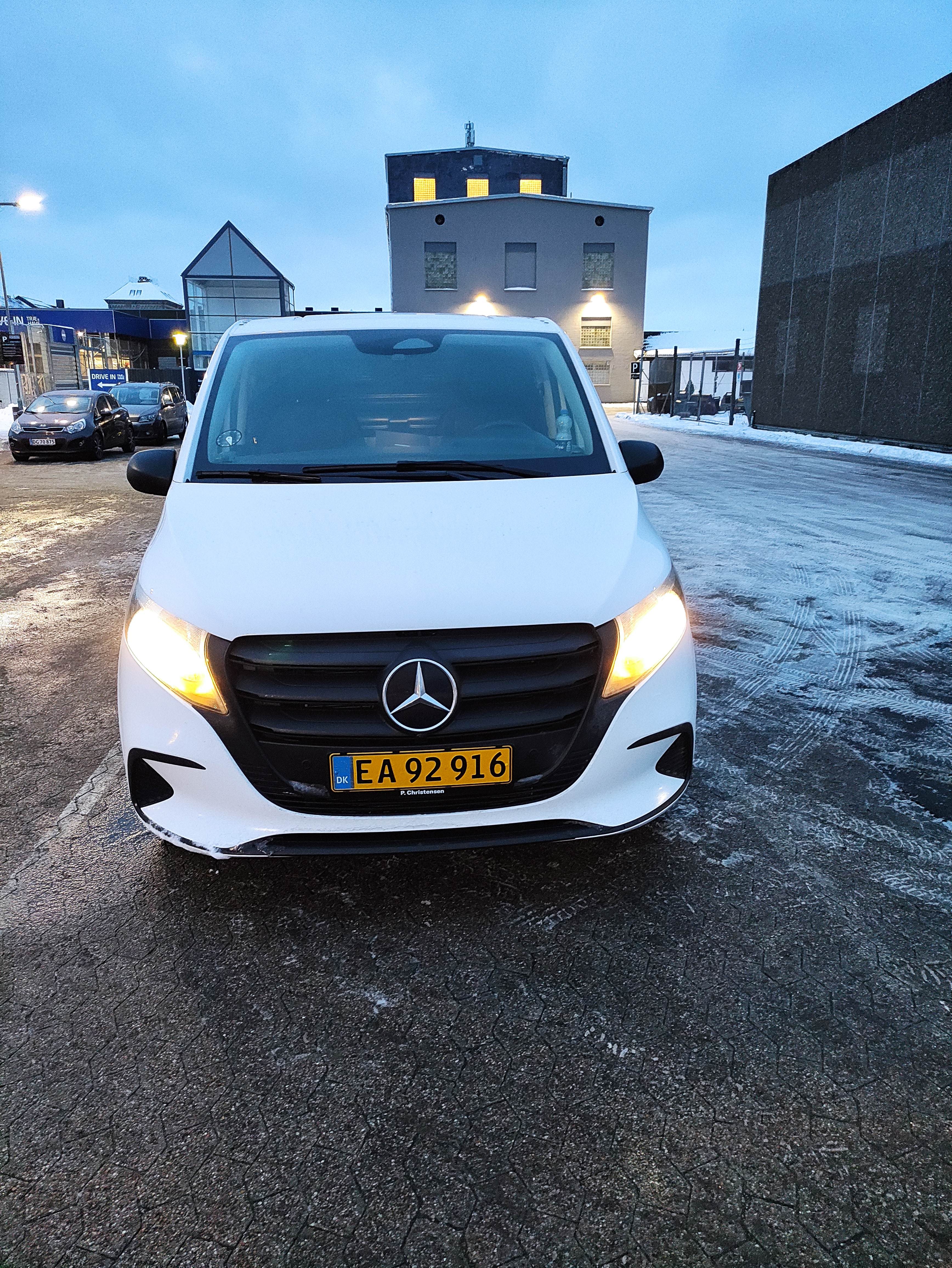 Frøken Vito, klar til kørsel i vintervejr
